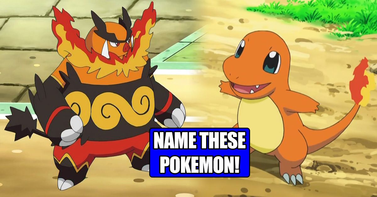 Can You Name All These FireType Pokemon? TheQuiz