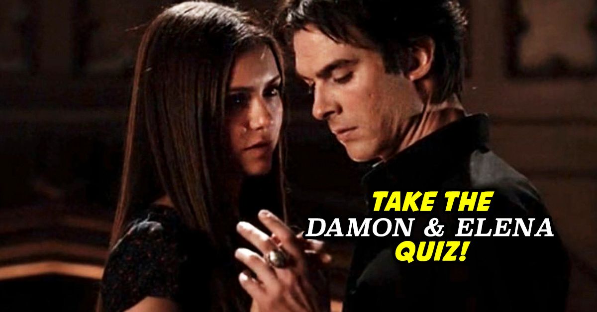 T/F: This is Damon and Elena's first kiss. - The TV Couples Trivia